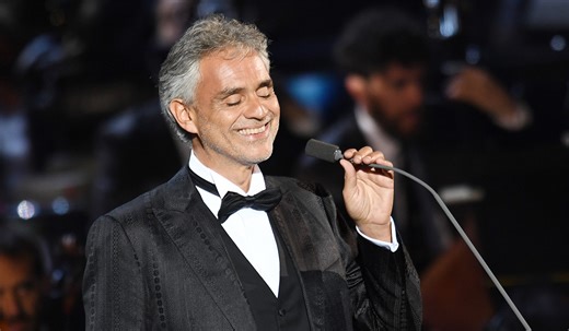 How an accident at school left singer Andrea Bocelli blind