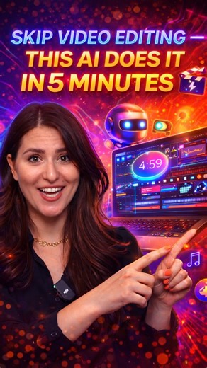 autonomiq.lab on Instagram: "SKIP VIDEO EDITING — THIS AI DOES IT IN 5 MINUTES ⚡🎬 No timelines. No keyframes. No endless cuts. Just upload your clips and let AI handle the rest. This tool can: • auto-cut boring parts • add captions instantly • sync music perfectly • format for Reels & Shorts What used to take hours now takes minutes. Editing isn’t a skill gap anymore. It’s a leverage gap. Creators who adopt this will outpost, out-test, and outgrow everyone else. If you’re still editing manually