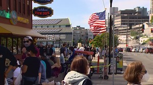 Seattle’s waterfront businesses welcome holiday crowds as more attractions reopen