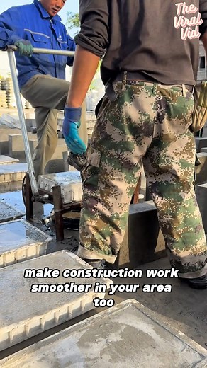 12K views · 41 reactions | Work Smarter, Not Harder: The Concrete Block Trick You’ll Love! | The Viral Vid | Facebook