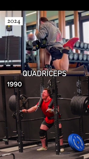 LEG DAY IN 1990 VS. 2024 🤯💀