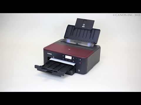 Removing jammed paper: inside printer (TS700 series)