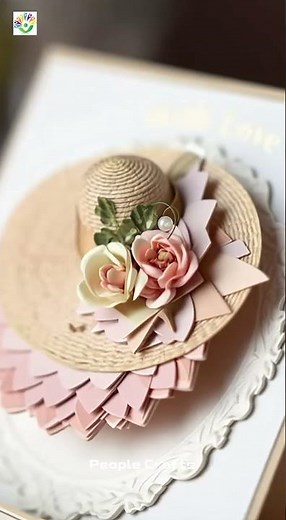 BEAUTIFUL EASEL CARD WITH MATCHING GIFT BOX