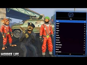 GTA V Modder Life #32 (Invisible Killer Reindeer & Funny Moments)
