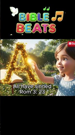 ABC Bible Verses 🌟 | Fun Kids Memory Song | Bible songs for kids #Shorts