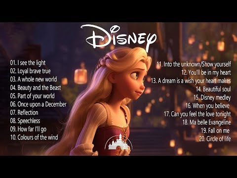 Walt Disney Songs Collection 2023 🌹🌹Disney Romantic Songs 🧃 Disney OST Songs
