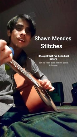 Shawn Mendes - Stitches (Acoustic cover) #cover #music #shawnmendes #youtubeshorts