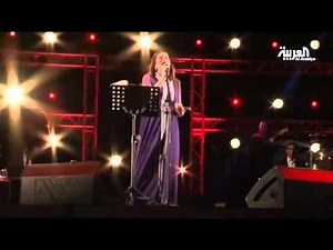 أصالة نصري تغني في الأراضي الفلسطينية