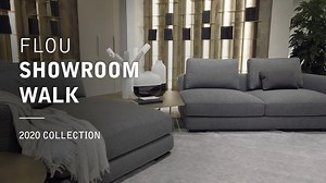 Flou Novelties 2020 Our 2020 products were inspired by nature: the harmony of its shapes, the strong colors of life’s cycles. You can discover them step by step with a virtual walk in our showroom. | Flou