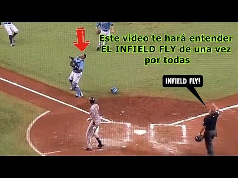 Confused by the Infield Fly? Here's the definitive explanation. #INFIEDLFLY #MLB #baseball #SPORTS