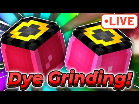 🔴 11 Unique Dyes! (Level 550) 🔴 Hypixel SkyBlock LIVE
