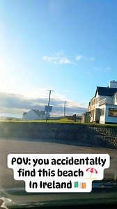 ⛱️ Would you park here and stay all day?😍 🇮🇪 #discoverireland #ballyheigue #pov #exploremore #ireland | Nahid Sultana