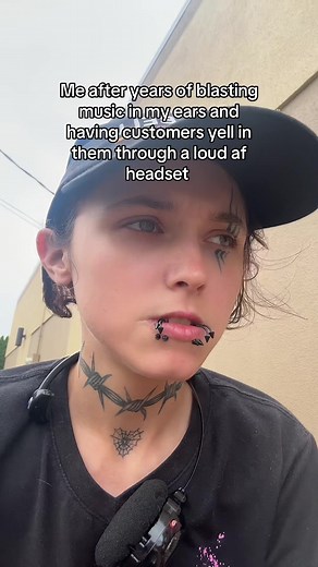 Half deaf at 24 🫩#emo #work #deaf #relatable #fyp