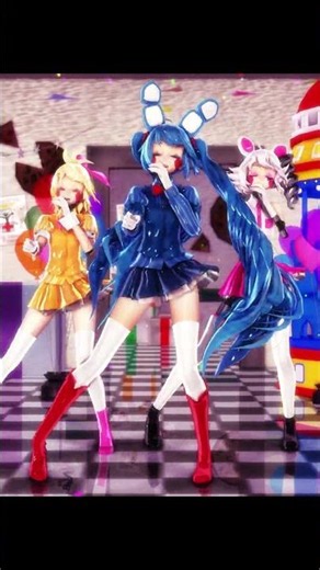 【MMD x FNAM】YENA 'Catch Catch' #mmd #mikumikudance #shorts #mmdfnaf #fnam #fnaf #fivenightsatfreddys
