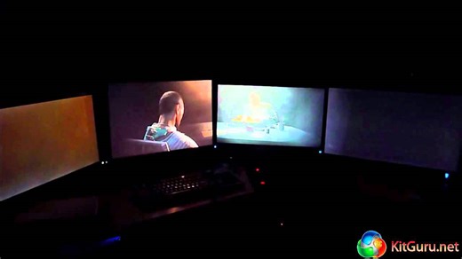Dead Space 2 - 4 screens Eyefinity