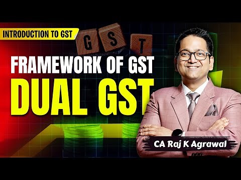 7. Framework of GST - Dual GST | CA Raj K Agrawal
