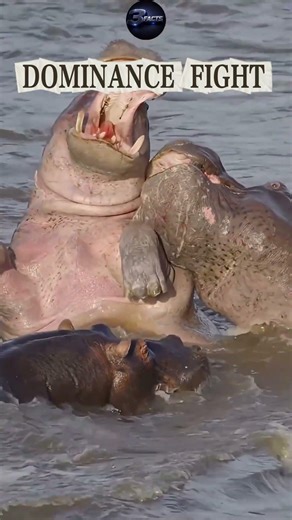 Hippo Herd Battle Caught on Camera