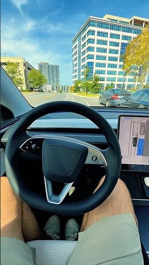 Tutorial: How to park properly in the city. #tesla #automobile #teslachina