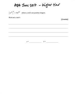 ⚡ Laws of Indices: Power of a Power Made Easy! #gcsemaths #smashyourexams