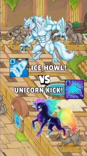 || WEREFROZ SKILL VS URYNDER COSMOS SKILL BATTLE IN DYNAMONS WORLD || #dynamonsworld #youtubeshorts