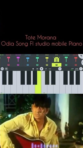 Tote Morana #Odia #song #flstudio #mobile #piano#🥺🥺