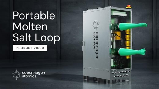 Copenhagen Atomics Portable Molten Salt Loop Test Platform | Raman Chandrasekar posted on the topic | LinkedIn