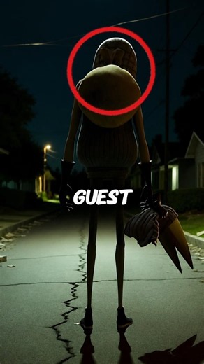 The Hello Guest finally takes off his Mask in Hello Neighbor 😱#shorts #helloguest