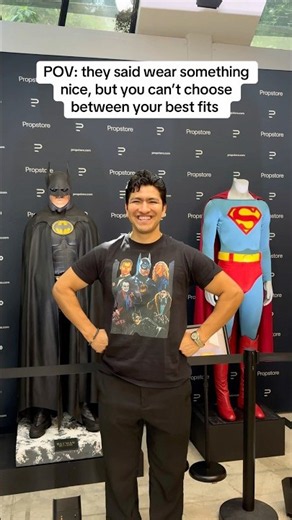 The Batman Returns and Superman Costumes In Person Are Just As Epic as on the Big Screen!
