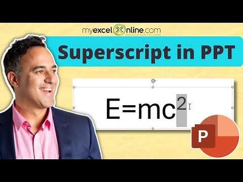 How to Use Superscript in PowerPoint Presentations