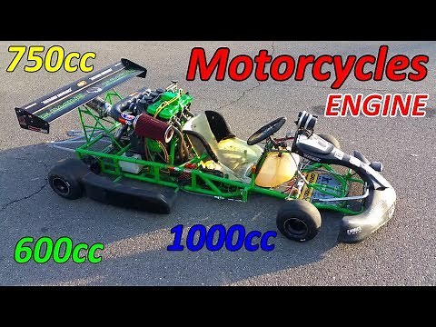 Go-Kart with Motorcycle Engine
