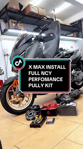 Upgrade Your Yamaha XMAX 250 with NCY Performance Pulley Kit