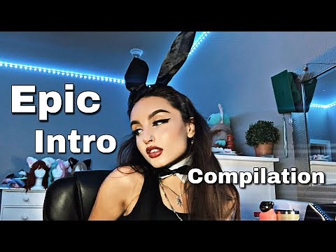 ASMR | The Ultimate BeeBee Intro Compilation ( fast & aggressive tingles )