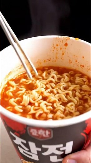 Korean Cup Noodles 🍜🔥 | Easy Korean Ramen #koreannoodles #cupnoodles #koreanramyun #koreanfood