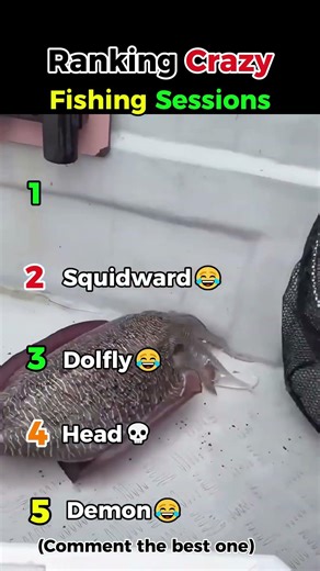 Ranking Crazy Fish Sessions#funny #ranking.