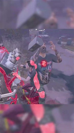 Why is she stuck on the gen? | Dead by Daylight #dbd #shorts