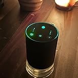 Waterless Essential Oil Diffuser 100ML Large Capacity Battery Operated Cordless Aromatherapy Diffuser with Timing & 3 Mist Levels car Diffuser 7 Colour Led Lights (Black-Set)