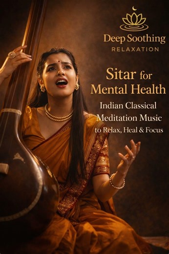 Sitar for Mental Health | Indian Classical Meditation Music to Relax, Heal & Focus