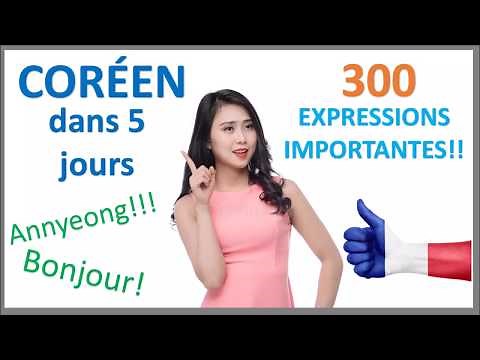 Apprendre le coréen en 5 jours - Conversation pour les débutants