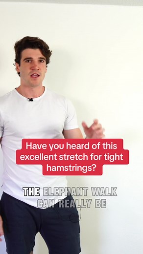 Elephant Walk Exercise for Hamstring Flexibility