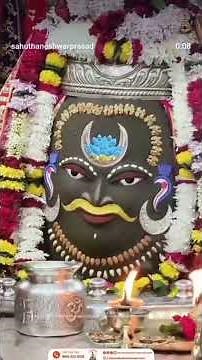 🙏🔱#Jai#shree mahakal ji🚩shree jyotirlingaji ke🕉️🪔sandhaya kal aarti shingar dersn ujjain se 16/12/25