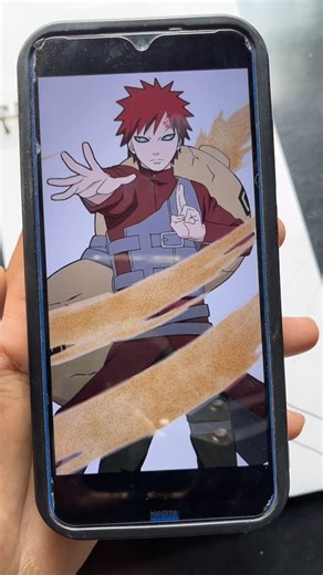 Drawing gaara || #animedrawing #naruto #itachi #madara #anime #shorts