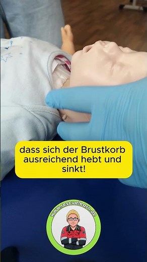 🚑 So gelingt dir die Beutel-Masken-Beatmung beim Kind 🚑 #pediatriclifesupport