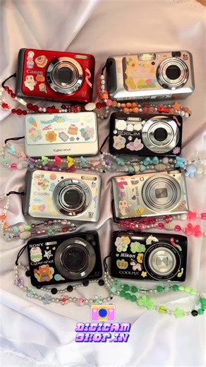 ⋆.˚🦋༘⋆ Vintage Digicam shop ⋆.˚🦋༘⋆ on Instagram: "New Drop TONIGHT @ 8PM Price range 5k-9k #digitalcamera #digicam #vintagecamera #retrocamera #fyp #explore #digicamshop"