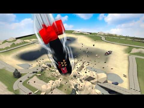 Gmod Physics Testing Massive Detonation vs Structure