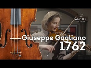 Giuseppe Gagliano Violin, Naples 1762 | Fine Italian Violins | Amorim Fine Violins Cremona