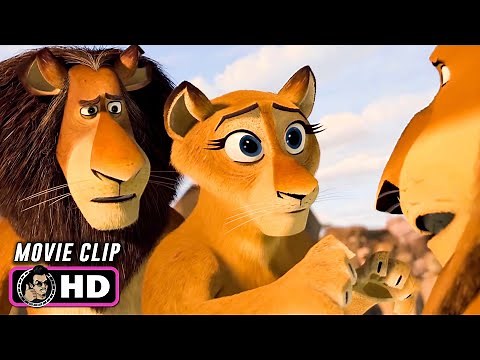 MADAGASCAR: ESCAPE 2 AFRICA Clip - Alex's Family (2008) Ben Stiller
