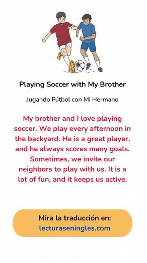 Lectura en inglés fácil para principiantes con audio