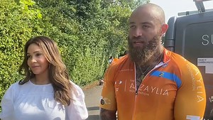 Ashley Cain and partner Safiyya Vorajee speak exclusively about the Azaylia Foundation as he rides through his home town of Nuneaton | Coventry Live