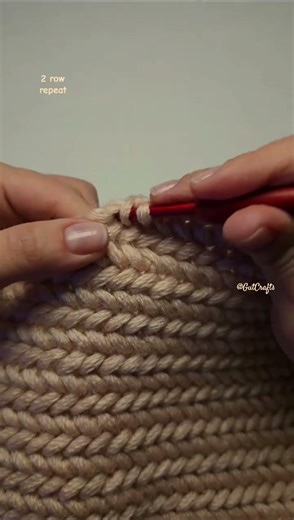Herringbone Stitch 2 Row Repeat Crochet Pattern | Crochet Stitches #crochettutorial #easycrochet