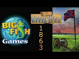 Mac Games | HIDDEN MYSTERIES: Civil War Level 3 - 1863 - Big Fish Games Walkthrough No Commentary